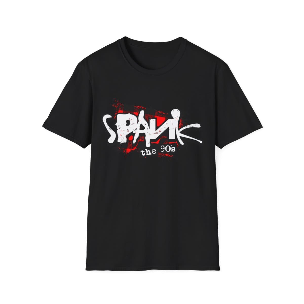 Spank The 90s I Got Spanked Logo Unisex Softstyle T-Shirt
